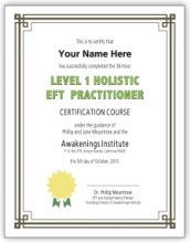 Powerful Holistic EFT Online Training Courses and Certification